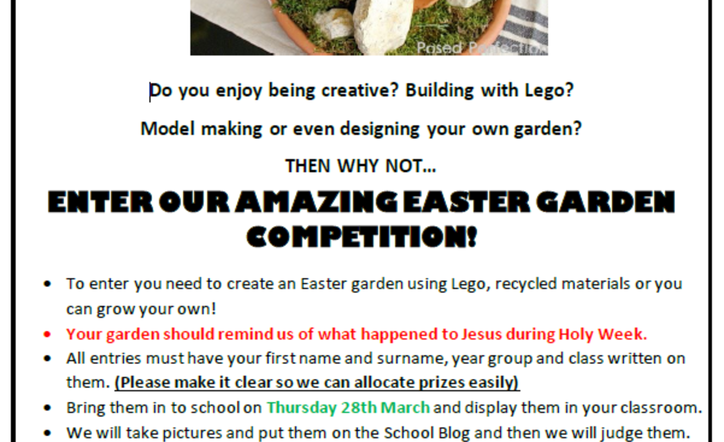 Image of Easter Garden Competition